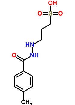 106710-49-0  3-[2-(4-methylbenzoyl)hydrazinyl]propane-1-sulfonic acid