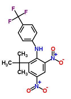 109825-55-0  2-tert-butyl-4,6-dinitro-N-[4-(trifluoromethyl)phenyl]aniline