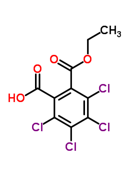 110485-60-4;602-21-1  2,3,4,5-tetraklór-6-(etoxikarbonil)benzoesav