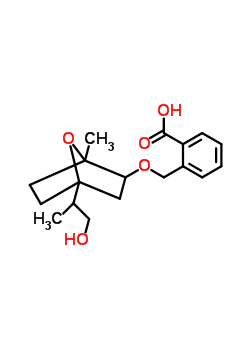 110901-97-8  2-({[4-(1-hydroxypropan-2-yl)-1-methyl-7-oxabicyclo[2.2.1]hept-2-yl]oxy}methyl)benzoic acid