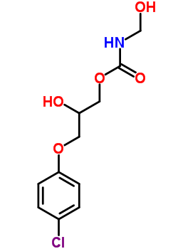 110953-73-6  3-(4-chlorophenoxy)-2-hydroxypropyl (hydroxymethyl)carbamate