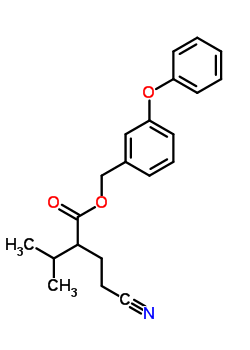 112473-91-3  3-phenoxybenzyl 2-(2-cyanoethyl)-3-methylbutanoate 112473-91-3  3-phenoxybenzyl 2-(2-cyanoethyl)-3-methylbutanoate
