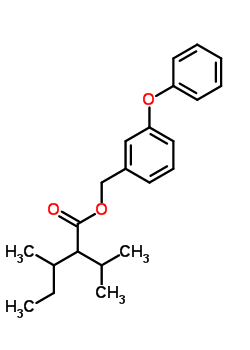 112474-11-0  3-phenoxybenzyl 3-methyl-2-(propan-2-yl)pentanoate 112474-11-0  3-phenoxybenzyl 3-methyl-2-(propan-2-yl)pentanoate