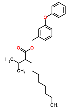 112474-13-2  3-phenoxybenzyl 2-(propan-2-yl)decanoate 112474-13-2  3-phenoxybenzyl 2-(propan-2-yl)decanoate