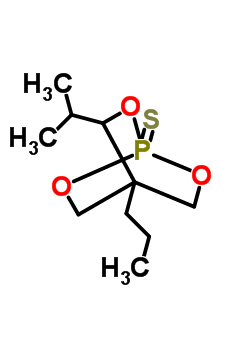 121876-09-3  3-(propan-2-yl)-4-propyl-2,6,7-trioxa-1-phosphabicyclo[2.2.2]octane 1-sulfide