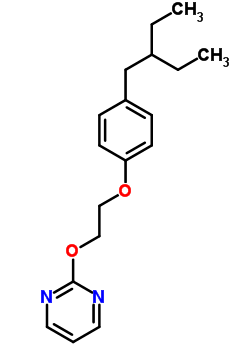 125796-63-6  2-{2-[4-(2-ethylbutyl)phenoxy]ethoxy}pyrimidine