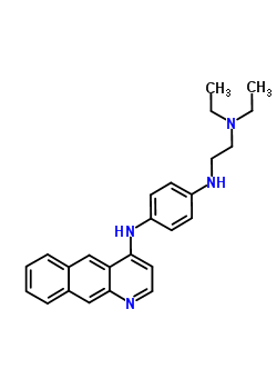 127136-27-0  N-(benzo[g]quinolin-4-yl)-N'-[2-(diethylamino)ethyl]benzene-1,4-diamine
