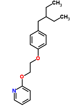 128550-32-3  2-{2-[4-(2-ethylbutyl)phenoxy]ethoxy}pyridine