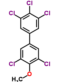 130689-91-7  3,3',4,5,5'-pentachloro-4'-methoxybiphenyl