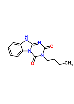 132827-25-9;41136-38-3  3-butyl[1,3,5]triazino[1,2-a]benzimidazole-2,4(3H,10H)-dione