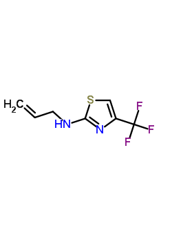134881-02-0  N-(prop-2-en-1-yl)-4-(trifluoromethyl)-1,3-thiazol-2-amine