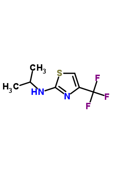 134881-03-1  N-(propan-2-yl)-4-(trifluoromethyl)-1,3-thiazol-2-amine