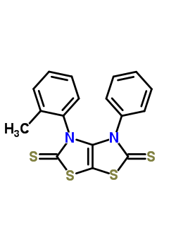 142979-77-9  3-(2-methylphenyl)-4-phenyl[1,3]thiazolo[4,5-d][1,3]thiazole-2,5(3H,4H)-dithione