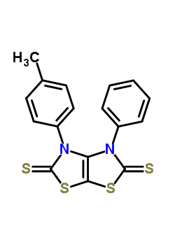 143006-14-8  3-(4-methylphenyl)-4-phenyl[1,3]thiazolo[4,5-d][1,3]thiazole-2,5(3H,4H)-dithione