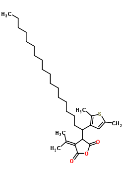 144137-47-3  3-[1-(2,5-dimethylthiophen-3-yl)octadecyl]-4-(propan-2-ylidene)dihydrofuran-2,5-dione