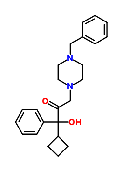 146561-59-3  3-(4-benzylpiperazin-1-yl)-1-cyclobutyl-1-hydroxy-1-phenylpropan-2-one