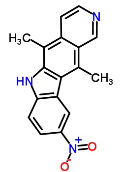 18073-35-3  5,11-dimethyl-9-nitro-6H-pyrido[4,3-b]carbazole