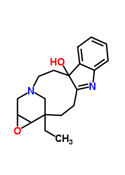 18269-16-4  13-ethyl-1a,2,4,5,11,12,13,13a-octahydro-5aH-3,13-methanooxireno[9,10]azacycloundecino[5,4-b]indol-5a-ol