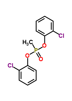 21100-82-3  bis(2-chlorophenyl) methylphosphonate