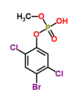 21847-43-8  4-bromo-2,5-dichlorophenyl methyl hydrogen phosphate