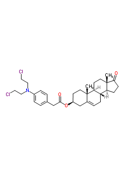 24141-90-0  (3beta)-17-oxoandrost-5-en-3-yl {4-[bis(2-chloroethyl)amino]phenyl}acetate
