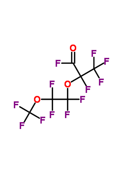 39187-44-5  2,3,3,3-tetrafluoro-2-[1,1,2,2-tetrafluoro-2-(trifluoromethoxy)ethoxy]propanoyl fluoride