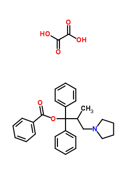 4071-26-5  2-methyl-1,1-diphenyl-3-(pyrrolidin-1-yl)propyl benzoate ethanedioate (1:1)