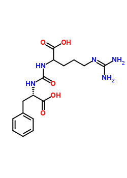 40908-20-1  N-({1-carboxy-4-[(diaminomethylidene)amino]butyl}carbamoyl)-L-phenylalanine