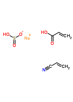42033-46-5;68479-10-7  sodium; acrylic acid; hydrogen sulfite; prop-2-enenitrile