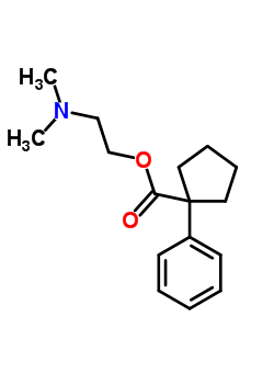 4339-96-2  2-(dimethylamino)ethyl 1-phenylcyclopentanecarboxylate