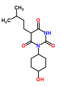 4400-66-2  1-(4-hydroxycyclohexyl)-5-(3-methylbutyl)pyrimidine-2,4,6(1H,3H,5H)-trione