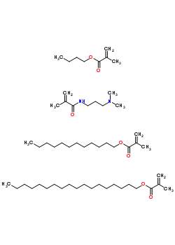 50507-26-1;50867-55-5  butyl 2-methylprop-2-enoate; N-(3-dimethylaminopropyl)-2-methyl-prop-2-enamide; dodecyl 2-methylprop-2-enoate; octadecyl 2-methylprop-2-enoate