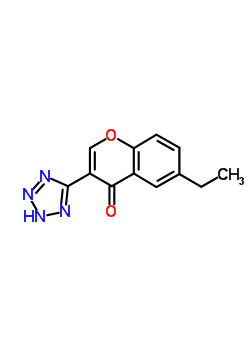 50743-49-2  6-ethyl-3-(2H-tetrazol-5-yl)-4H-chromen-4-one