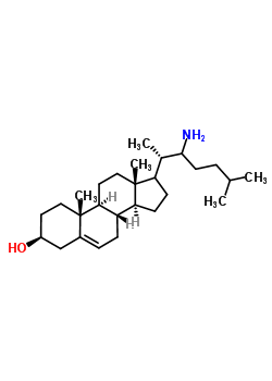 50921-65-8  (3beta,17xi)-22-aminocholest-5-en-3-ol