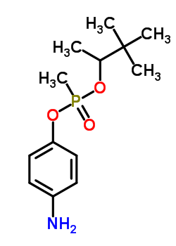 52134-57-3  4-aminophenyl 3,3-dimethylbutan-2-yl methylphosphonate