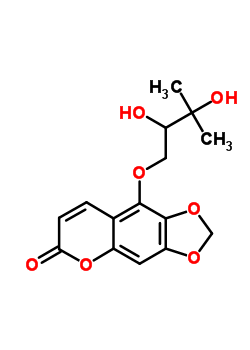 52146-70-0  9-(2,3-dihydroxy-3-methylbutoxy)-6H-[1,3]dioxolo[4,5-g]chromen-6-one