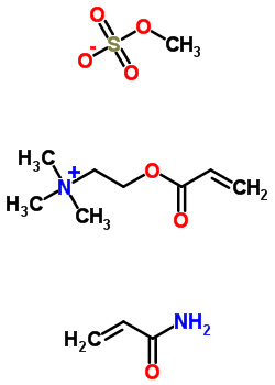 52285-95-7;56624-79-4;58639-89-7  2-(acryloyloxy)-N,N,N-trimethylethanaminium methyl sulfate prop-2-enamide (1:1:1)