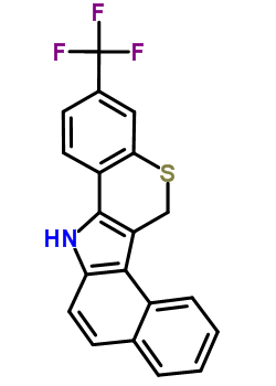 52833-76-8  3-(trifluoromethyl)-6,13-dihydrobenzo[e]thiochromeno[4,3-b]indole