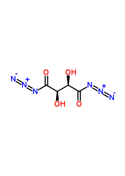 54789-87-6  (2R,3R)-2,3-dihydroxybutanedioyl diazide