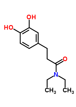 55011-74-0  3-(3,4-dihydroxyphenyl)-N,N-diethylpropanamide