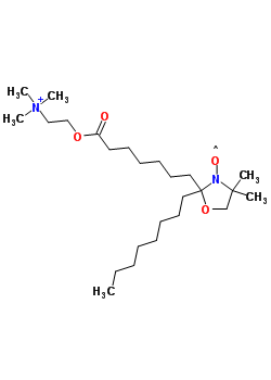 55620-99-0  (4,4-dimethyl-2-octyl-2-{7-oxo-7-[2-(trimethylammonio)ethoxy]heptyl}-1,3-oxazolidin-3-yl)oxidanyl