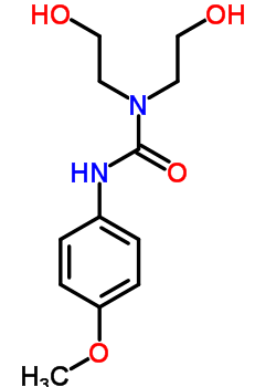 55711-57-4  1,1-bis(2-hydroxyethyl)-3-(4-methoxyphenyl)urea