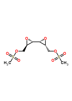 56247-01-9  (2S,2'S,3R,3'R)-2,2'-bioxirane-3,3'-diyldimethanediyl dimethanesulfonate (non-preferred name)