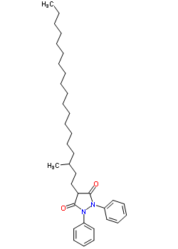 56866-34-3  4-(3-methylnonadecyl)-1,2-diphenylpyrazolidine-3,5-dione