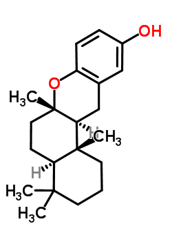 57291-88-0  (4aR,6aS,12aS,12bR)-4,4,6a,12b-tetramethyl-1,3,4,4a,5,6,6a,12,12a,12b-decahydro-2H-benzo[a]xanthen-10-ol