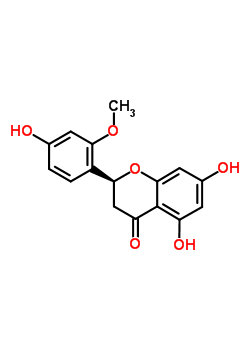 57462-21-2  (2S)-5,7-dihydroxy-2-(4-hydroxy-2-methoxyphenyl)-2,3-dihydro-4H-chromen-4-one