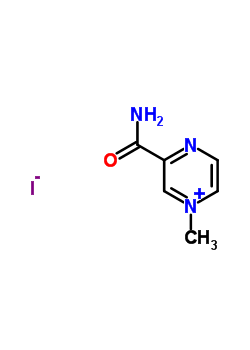 58219-37-7  3-carbamoyl-1-methylpyrazin-1-ium iodide