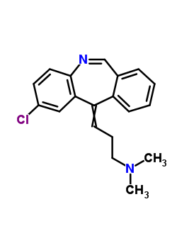 58441-92-2  3-(2-chloro-11H-dibenzo[b,e]azepin-11-ylidene)-N,N-dimethylpropan-1-amine