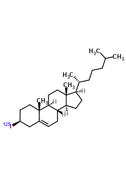 63407-66-9  (3beta)-3-(~125~I)iodocholest-5-ene