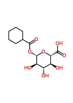 64253-93-6  1-O-(cyclohexylcarbonyl)-beta-D-glucopyranuronic acid